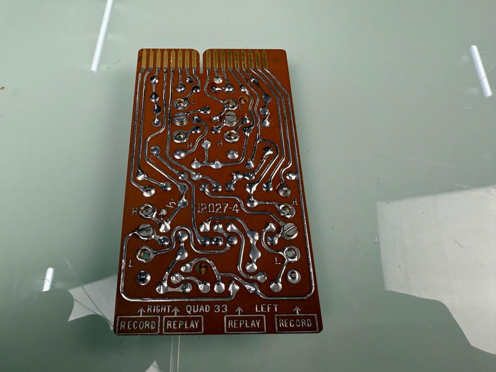 QUAD 33 PRE AMP DISC CARDS BOARDS
