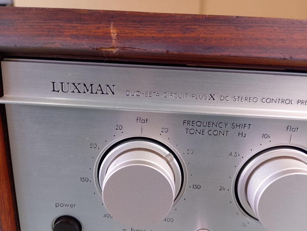 LUXMAN C 300 DUO-BETA CIRCUIT PLUS X DC STEREO CONTROL PREAMPLIFIER