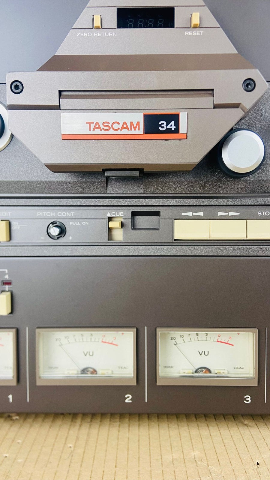 SERVICED TASCAM 34 REEL TO REEL
