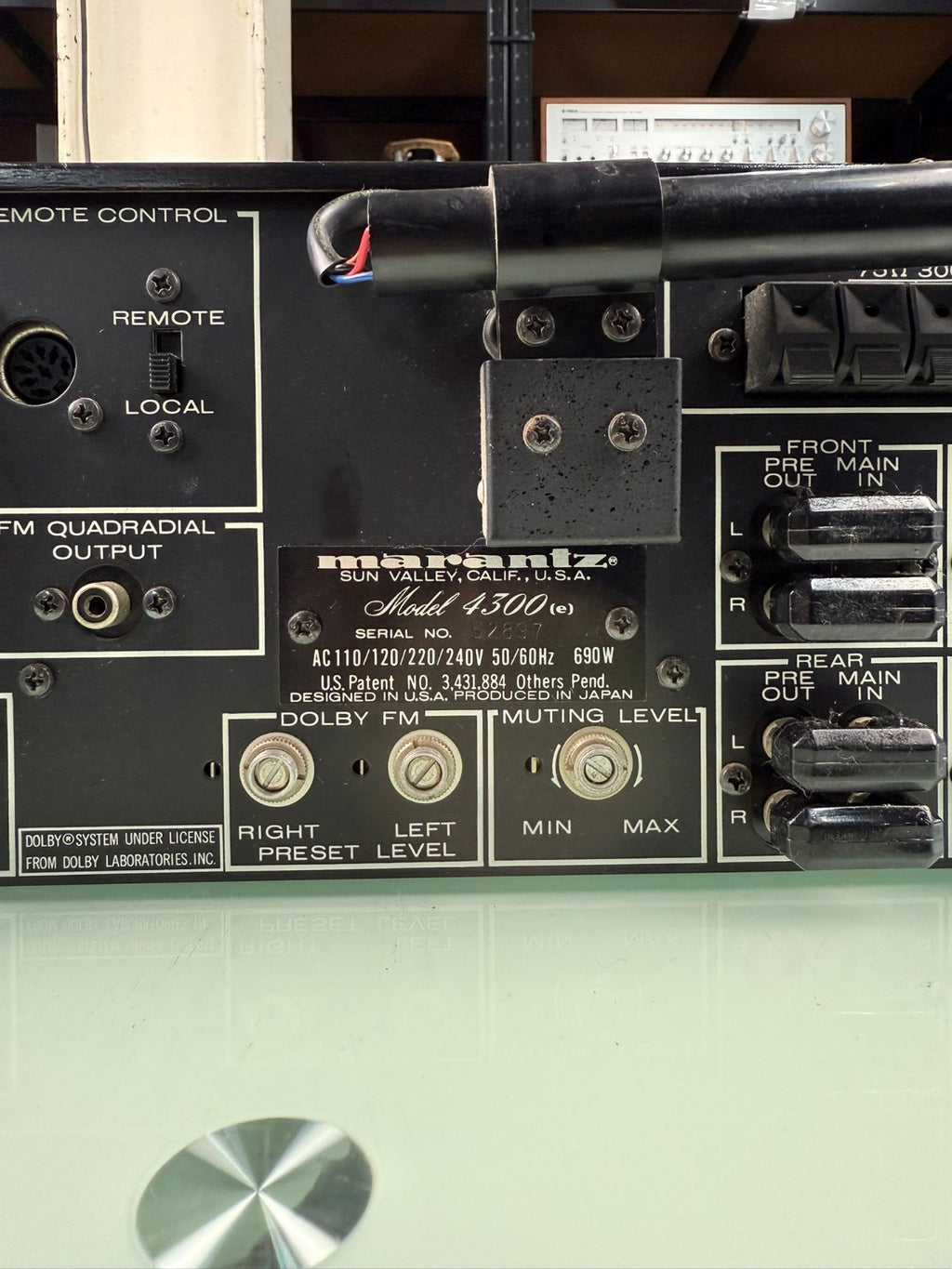 MAJOR SERVICED MARANTZ 4300 STEREO RECEIVER