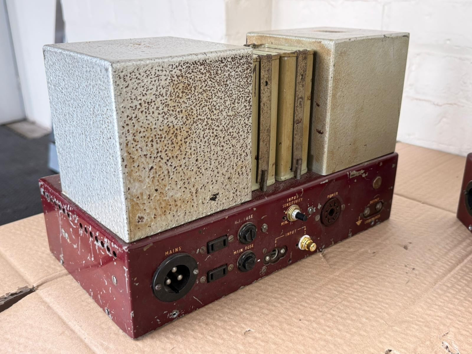 AUDIOMASTER TYPE 11A VALVE POWER AMPLIFIER PRE QUAD MONO BLOCKS