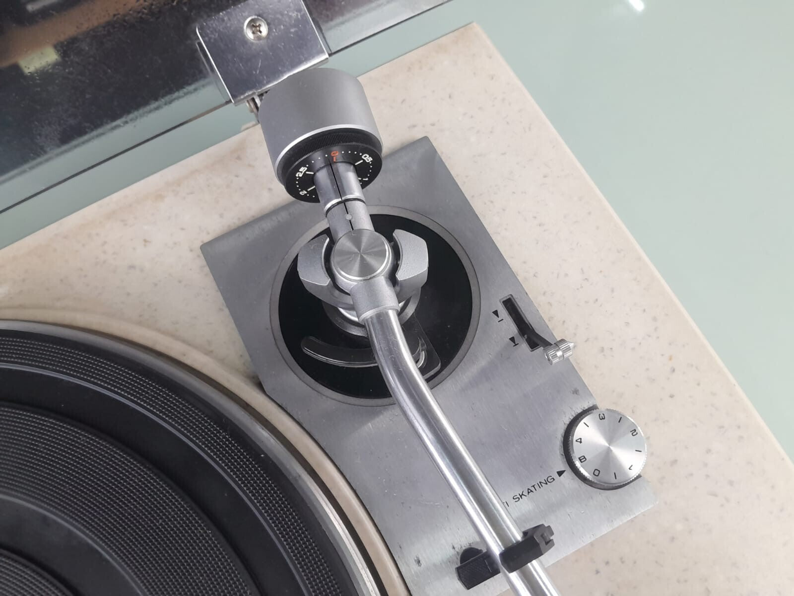 TRIO KD 2055 AUTOMATIC RETURN BELT DRIVE TURNTABLE