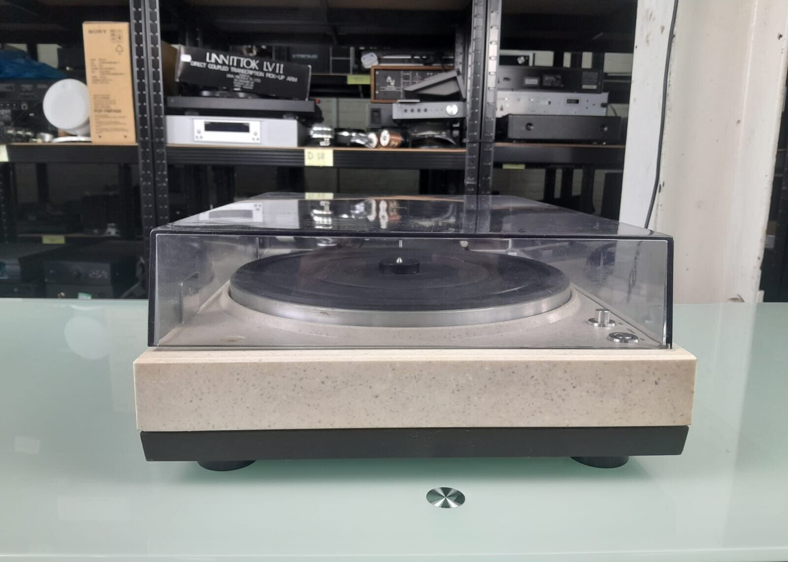 TRIO KD 2055 AUTOMATIC RETURN BELT DRIVE TURNTABLE