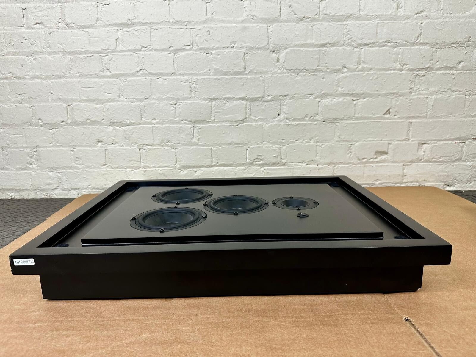 Artcoustic of Denmark wall hanging flat panel Speakers