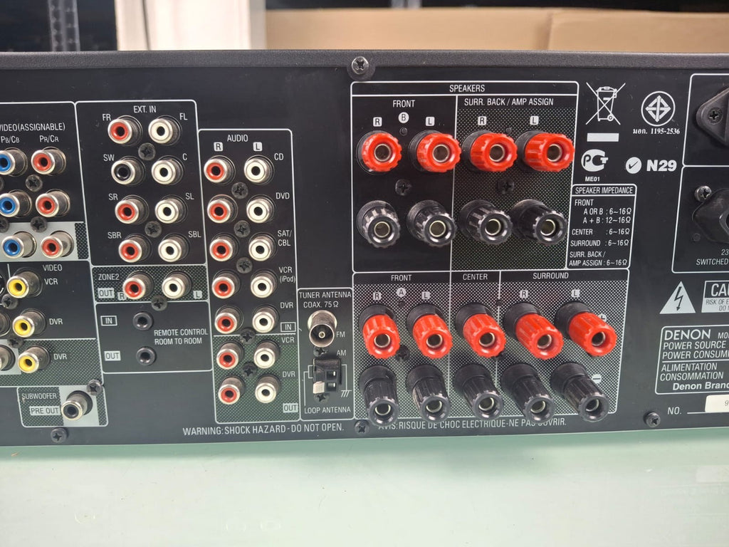 DENON AVR-1910 AV SURROUND RECEIVER