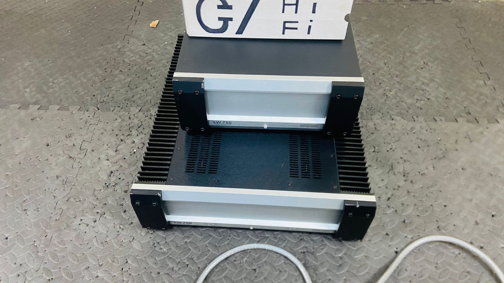 MUSICAL FIDELITY KW 750 POWER AMPLIFIER WITH KW 750 PSU POWER SUPPLY