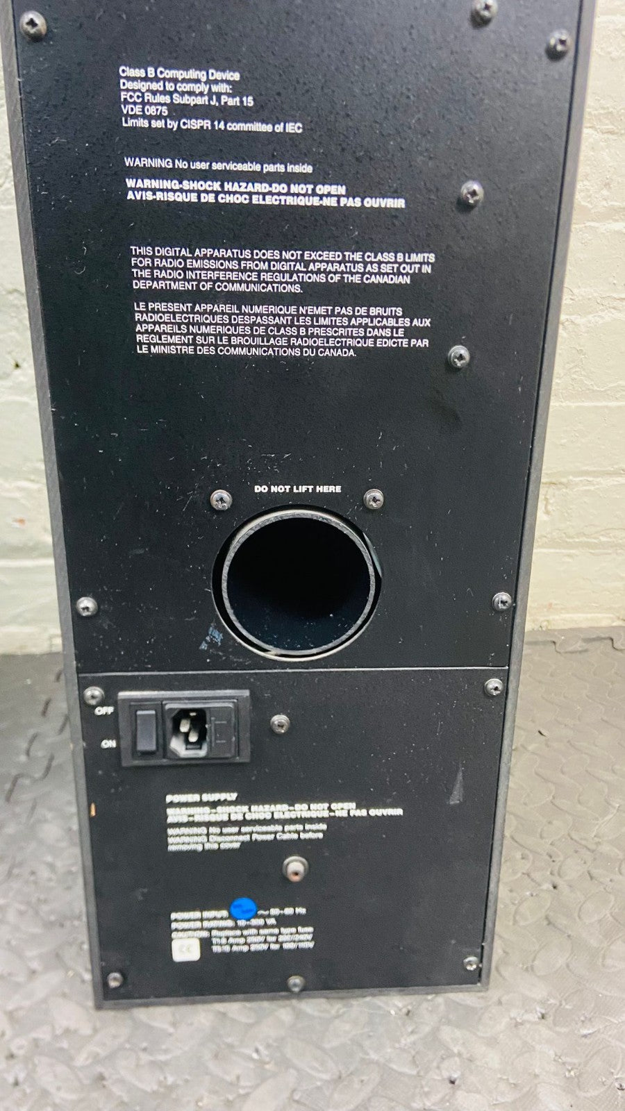 MERIDIAN DSP 5000 DIGITAL LOUDSPEAKERS