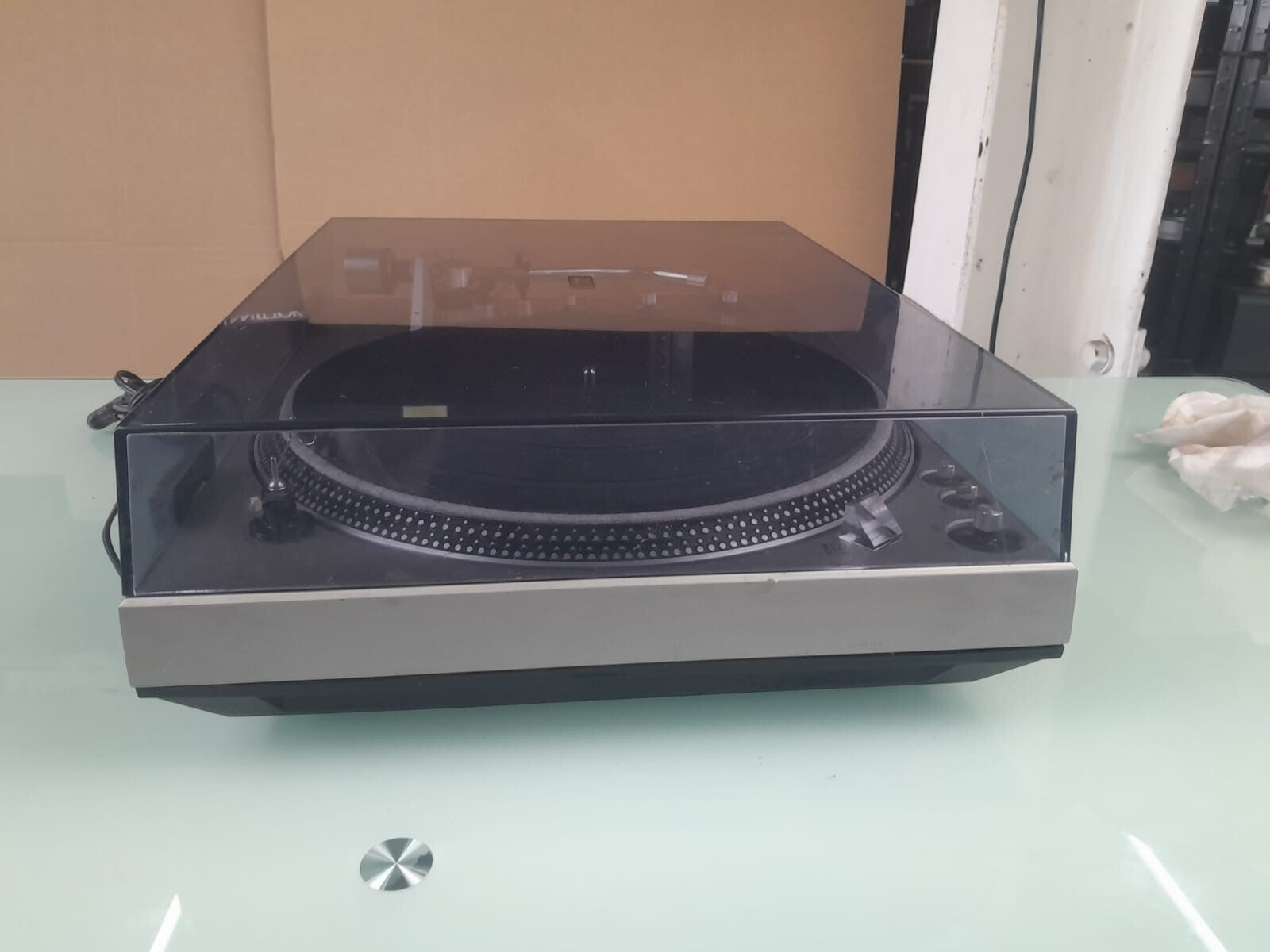 TECHNICS SL 1300 DIRECT DRIVE AUTOMATIC PLAYER SYSTEM TURNTABLE