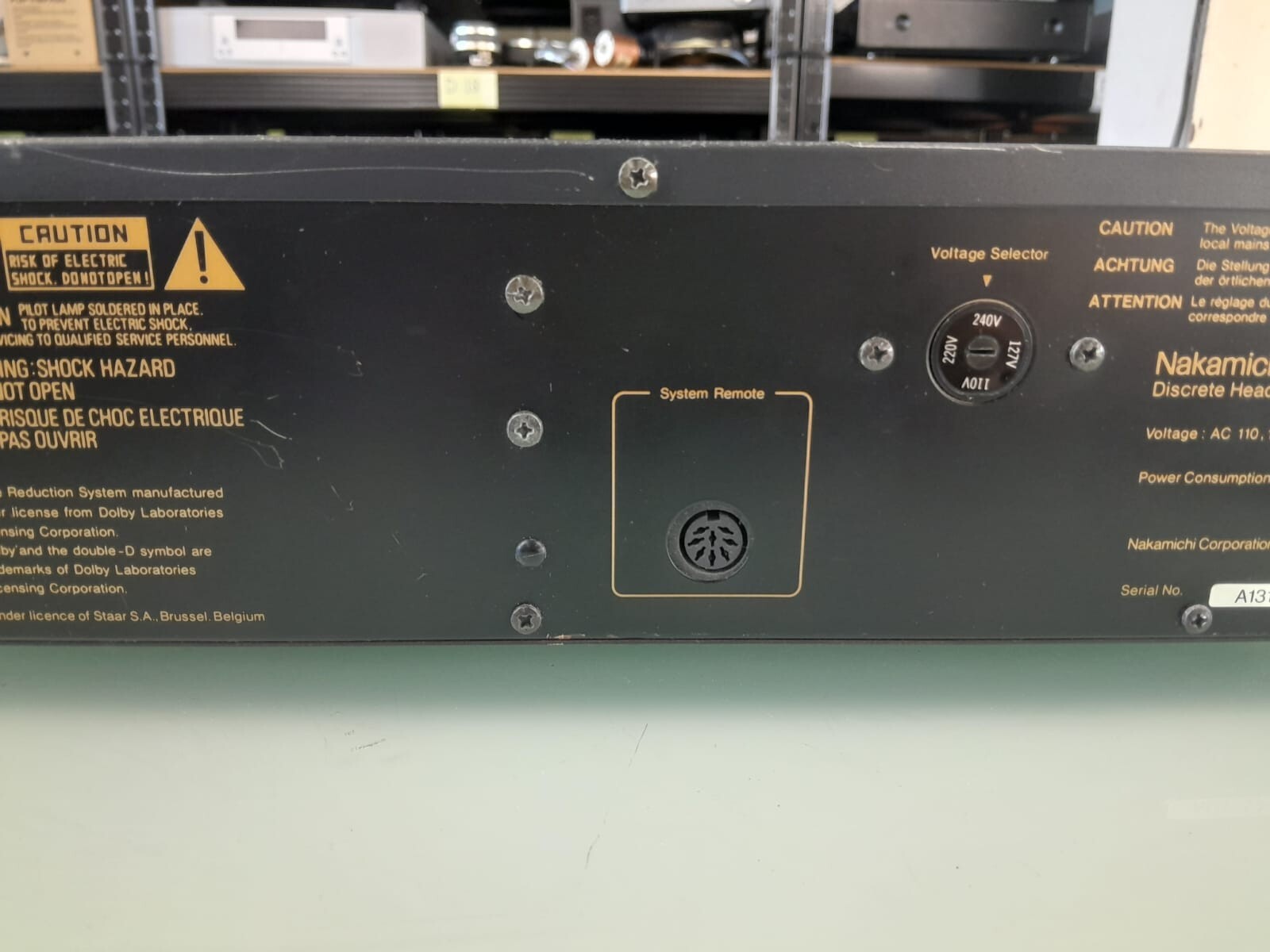 NAKAMICHI CR 4 DISCRETE HEAD CASSETTE DECK