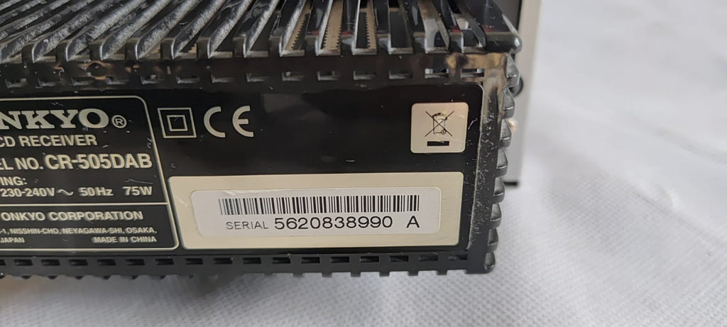 ONKYO CR 505DAB CD RECEIVER DAB