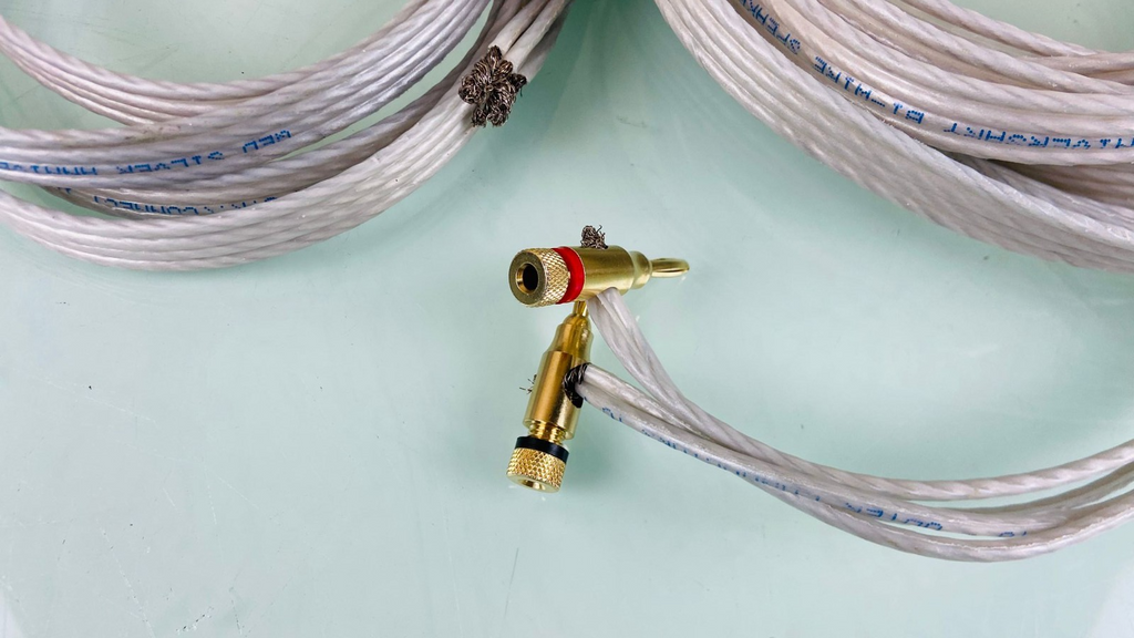QED SILVER ANNIVERSARY BI WIRE SPEAKER CABLES