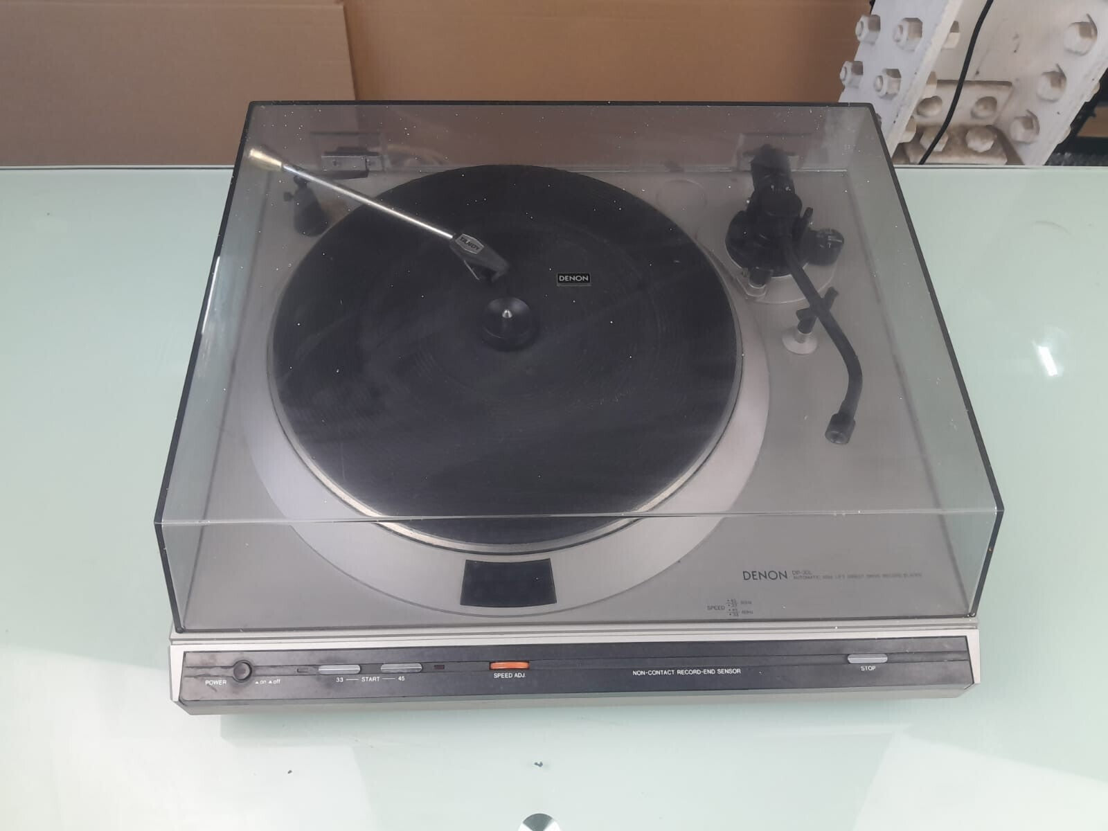 DENON DP 30L AUTOMATIC ARM LIFT DIRECT DRIVE TURNTABLE RECORD PLAYER