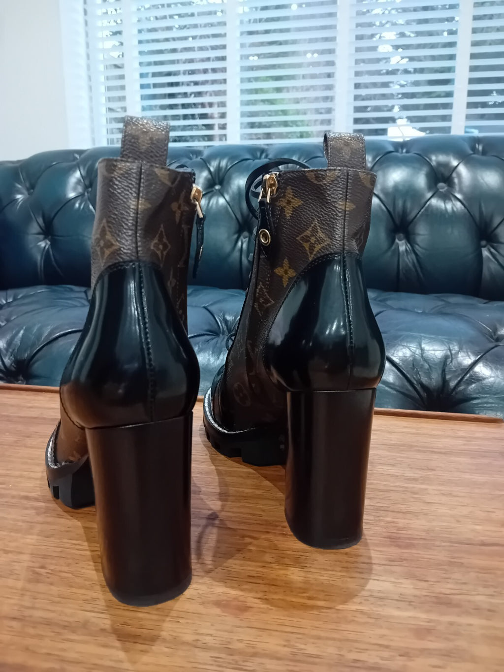 Louis Vuitton Star Trail Ankle Boots LV HIGH HEELS