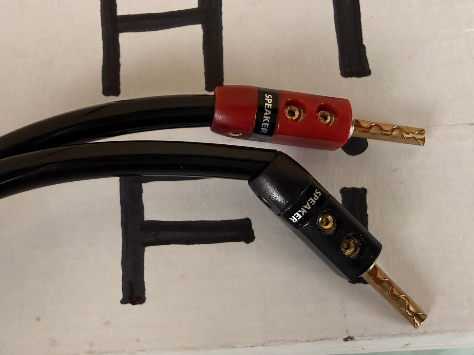 AUDIOQUEST ROCKET 22 SPEAKER CABLE #002