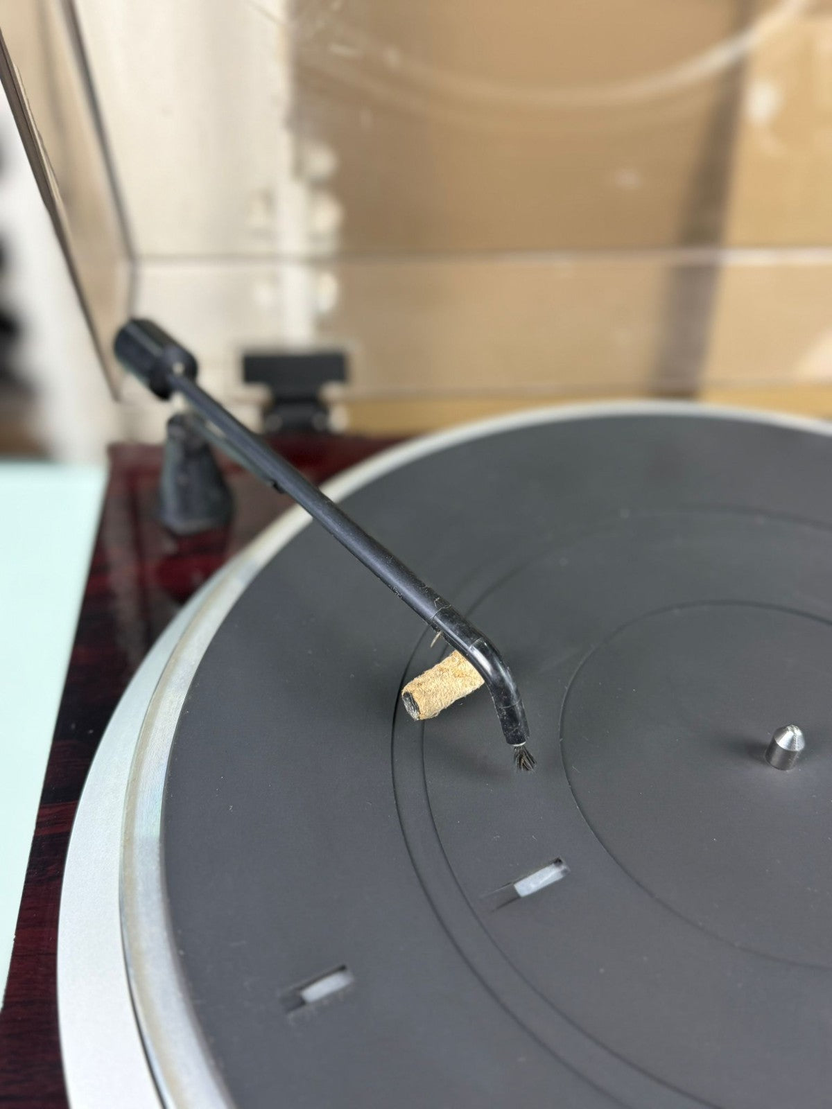 DENON DP 47F TURNTABLE DYNAMIC SERVO TRACER TONEARM