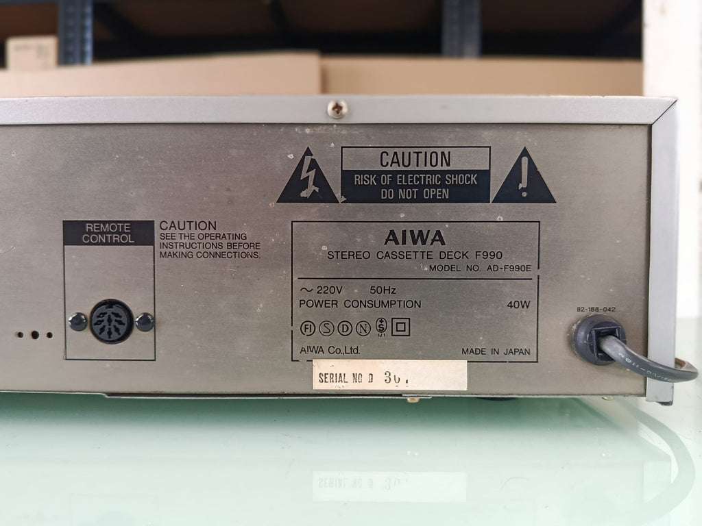 AIWA F 990 STEREO CASSETTE DECK