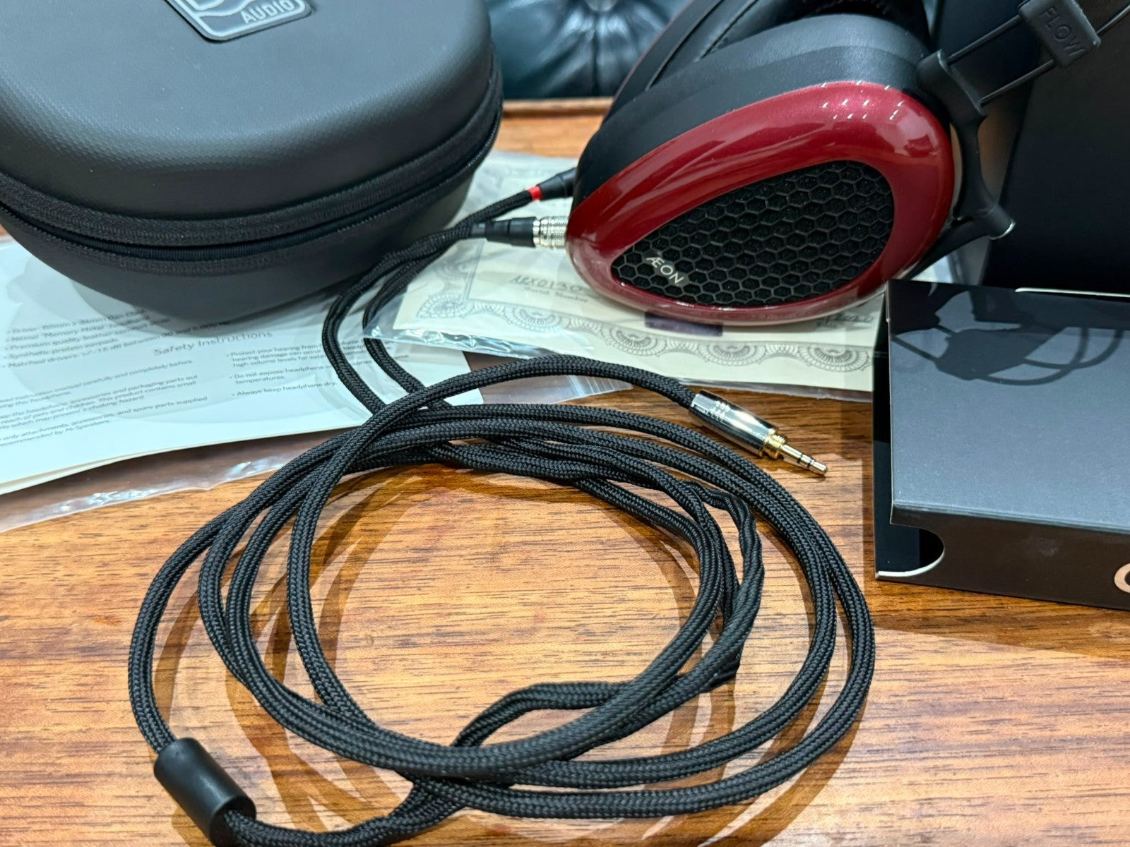 DAN CLARK AUDIO MRSPEAKERS AE ON 2 OPEN HEADPHONES