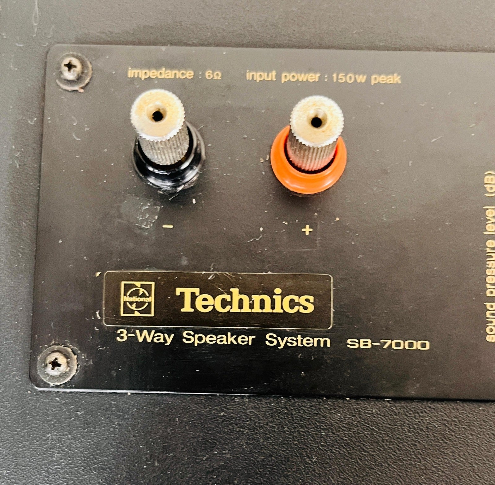 TECHNICS BY PANASONIC SB-7000A 3 WAY SPEAKER SYSTEM VINTAGE ULTRA RARE