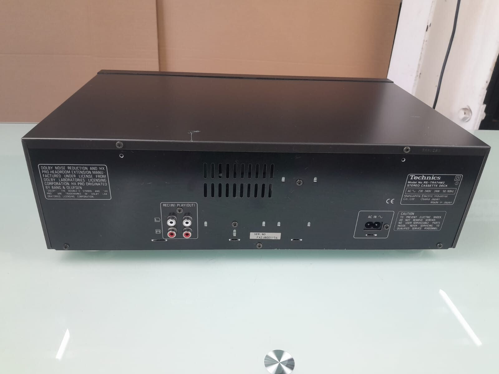 TECHNICS RS TR474 M2 STEREO CASSETTE DECK