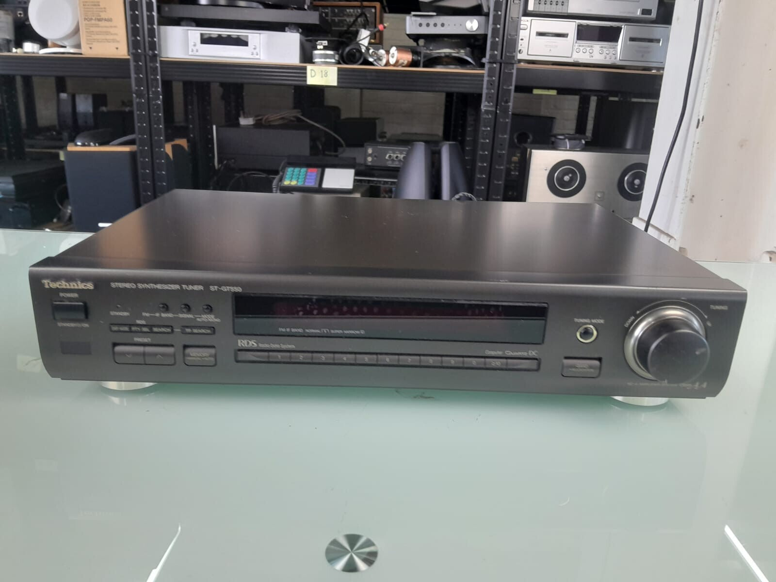 TECHNICS ST GT550 STEREO SYNTHESIZER TUNER