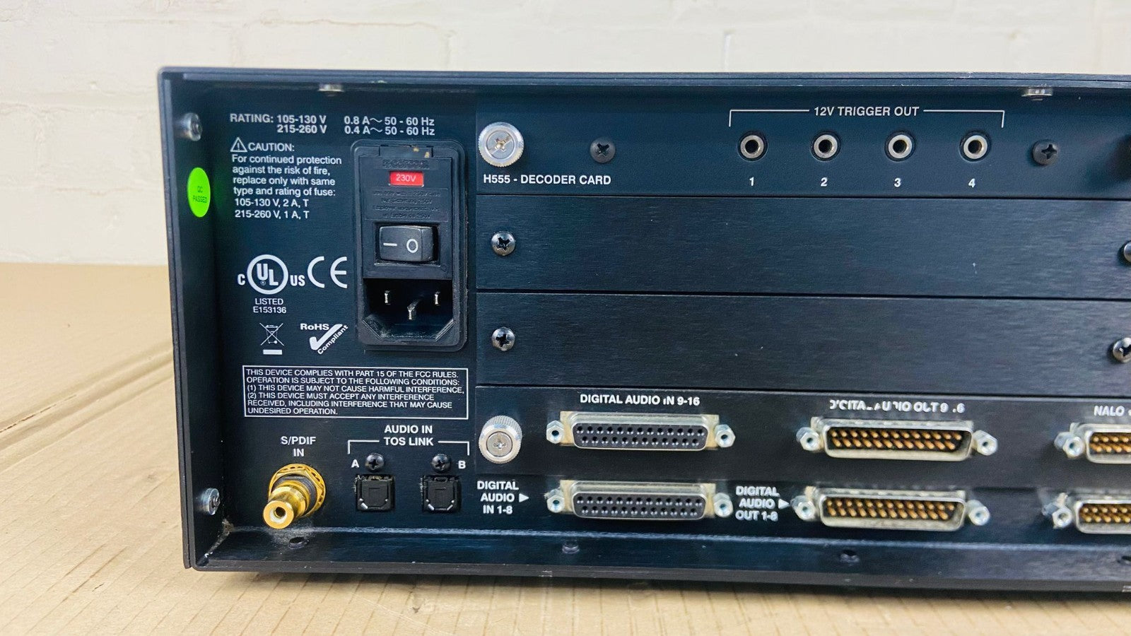 DATASAT RS20i 16-channel surround sound processor HOME CINEMA