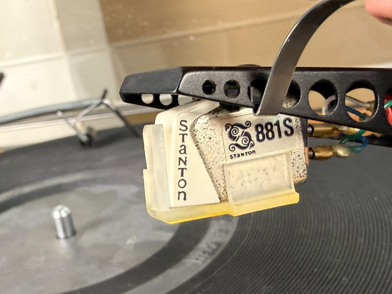 GARRARD 401 TURNTABLE WITH SME 3009 TONEARM AND STANTON 881S CARTRIDGE