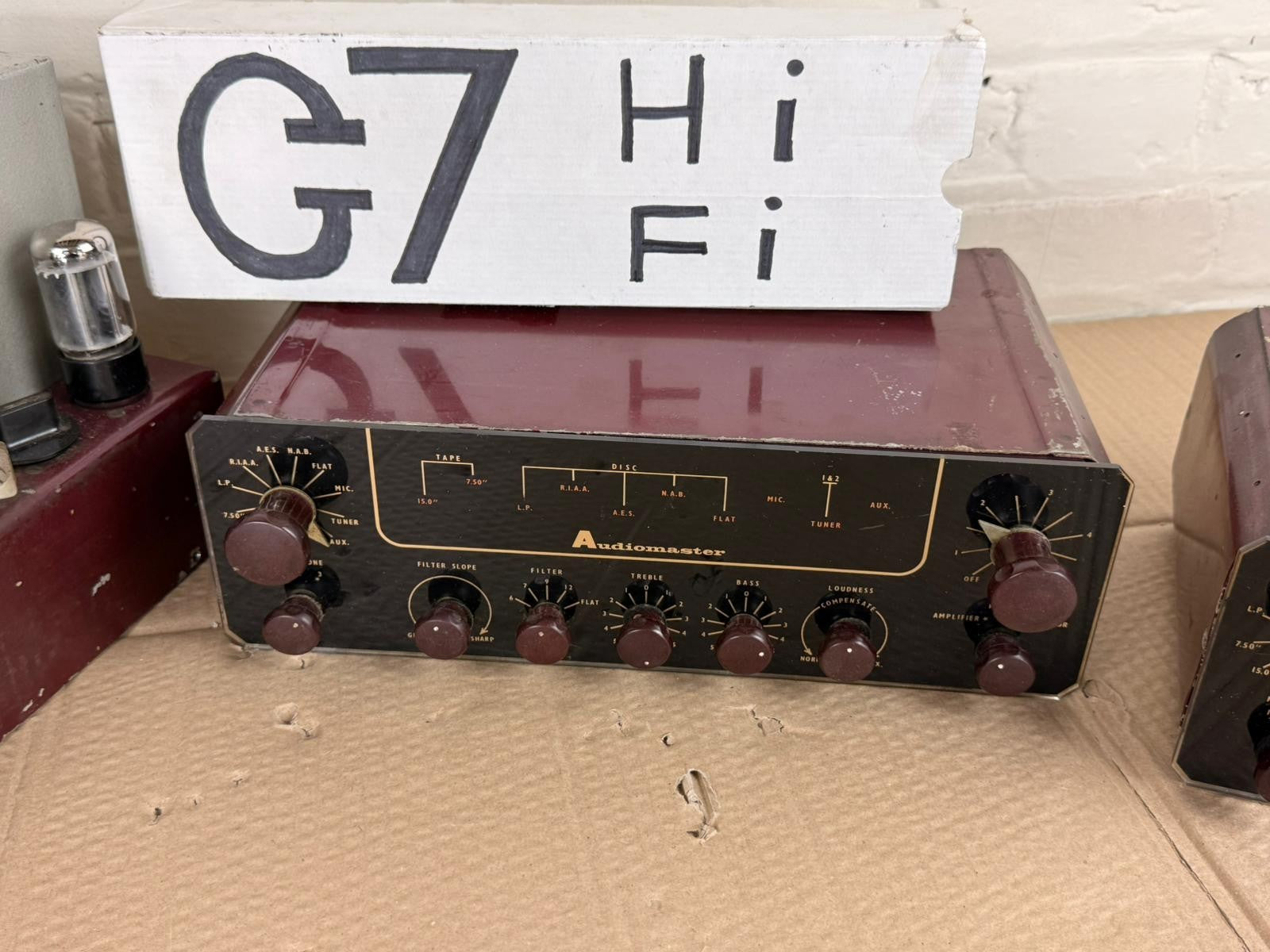 AUDIOMASTER TYPE 11A VALVE POWER AMPLIFIER PRE QUAD MONO BLOCKS