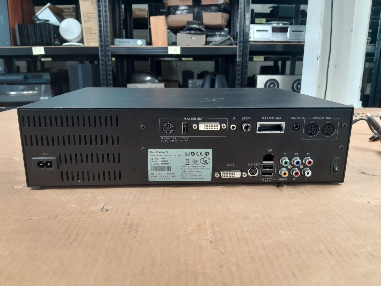 Bang & Olufsen B&O BeoSound 5 BeoMaster 5