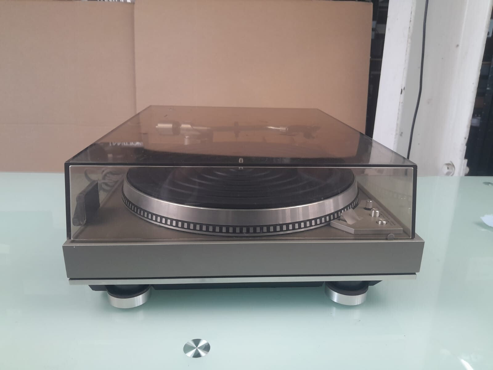 AKAI AP 306C DIRECT DRIVE AUTO RETURN TURNTABLE PC 100 STYLUS