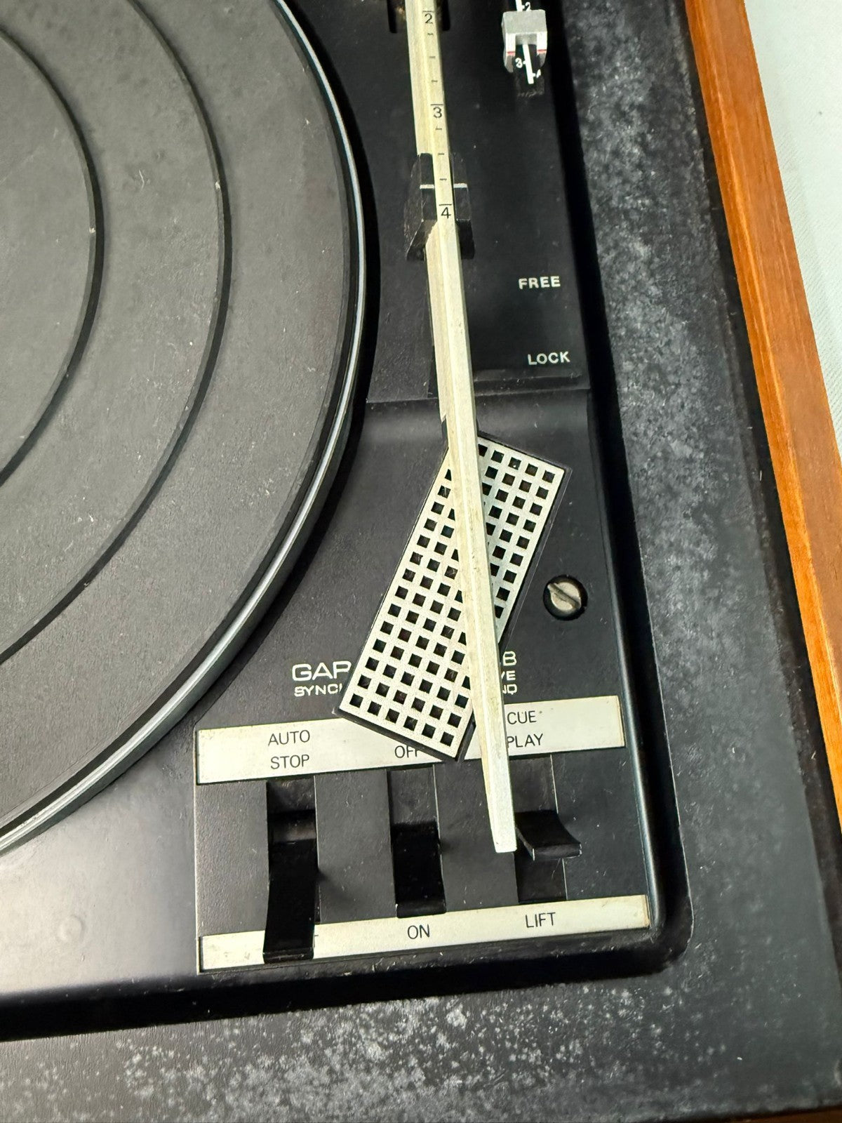 GARRARD 86SB TURNTABLE