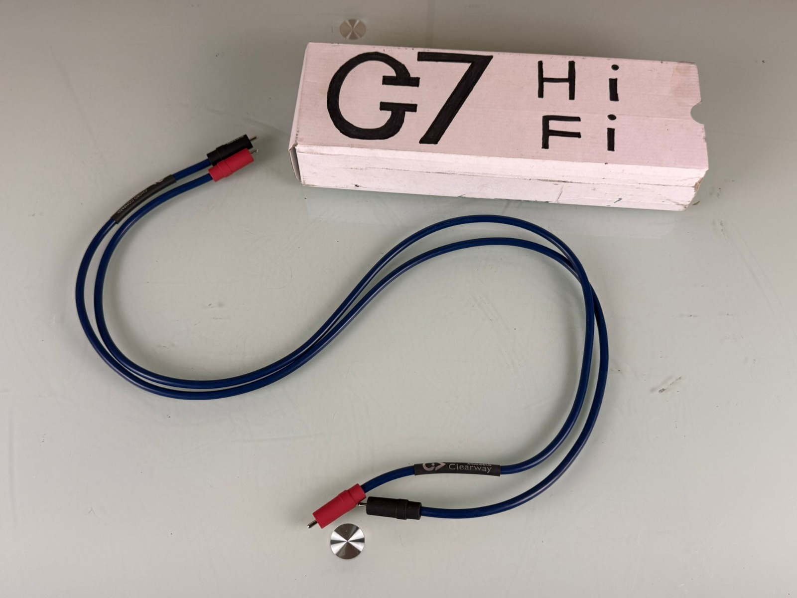 CHORD COMANY ANALOGUE CLEARWAY RCA INTERCONNECTS