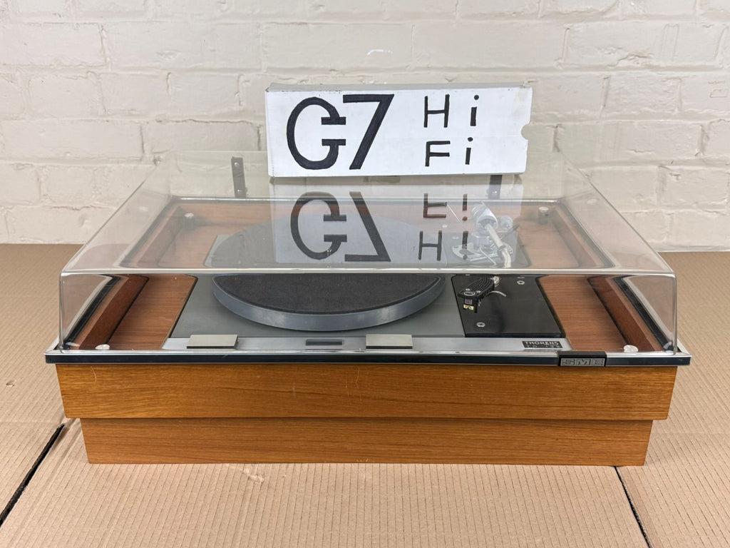 THORENS TD 125 TURNTABLE WITH SME 3009 TONEARM & SHURE M75E CARTRIDGE