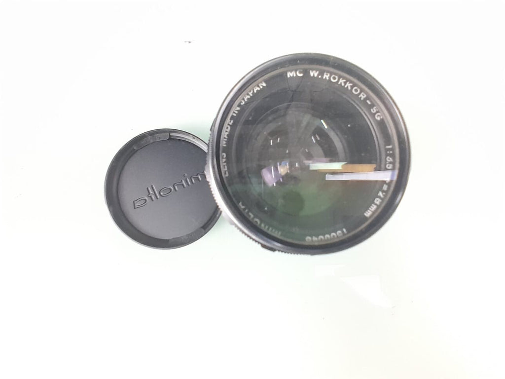 MINOLTA MC W.ROKKOR-SG 28MM F/3.5 LENS