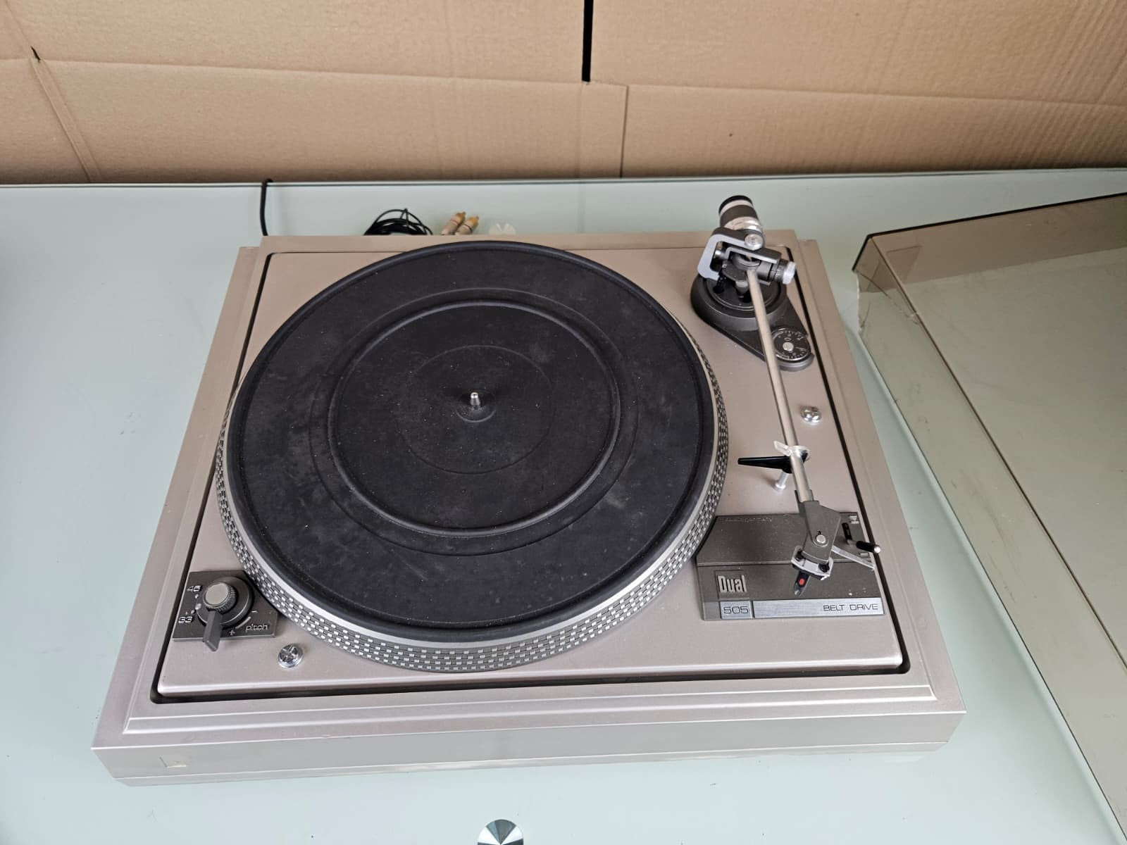 DUAL CS 505-1 TURNTABLE WITH ORTOFON CARTRIDGE