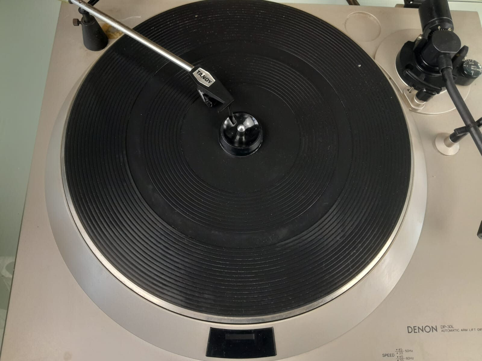 DENON DP 30L AUTOMATIC ARM LIFT DIRECT DRIVE TURNTABLE RECORD PLAYER
