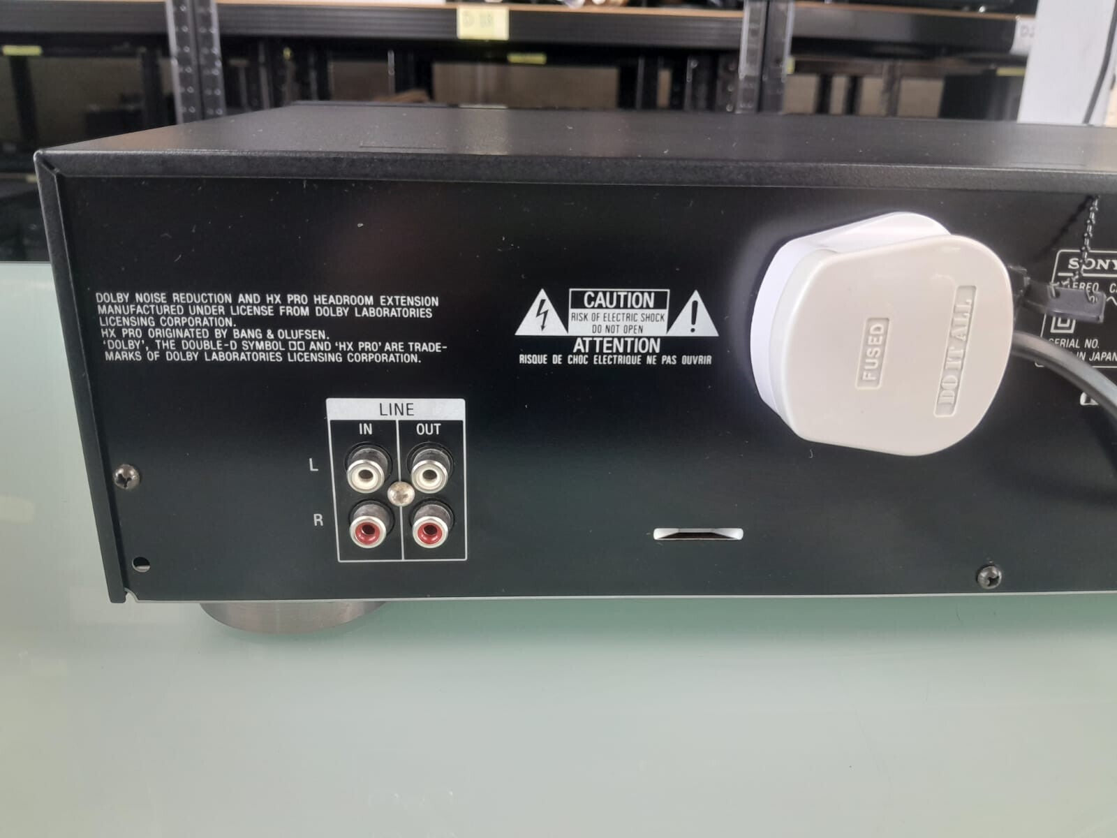 SERVICED SONY TC K611S STEREO CASSETTE DECK