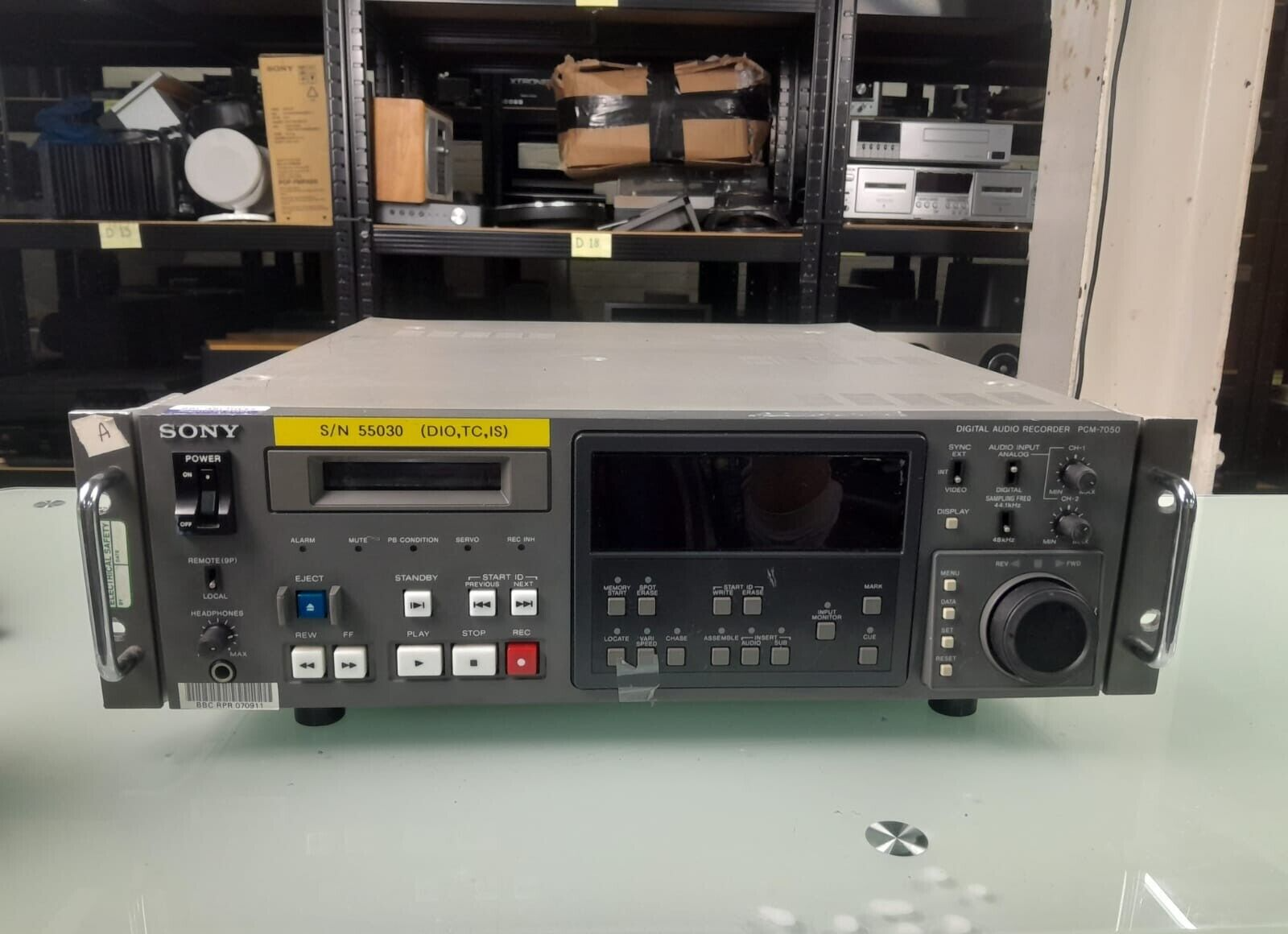SONY PCM 7050 DIGITAL AUDIO RECORDER