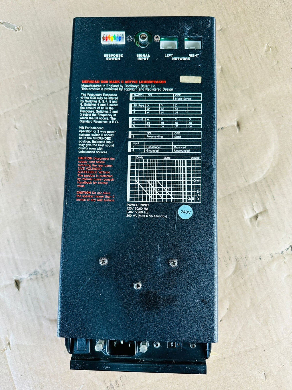 Meridian M30 Mark 2 II Amplifier Board #002