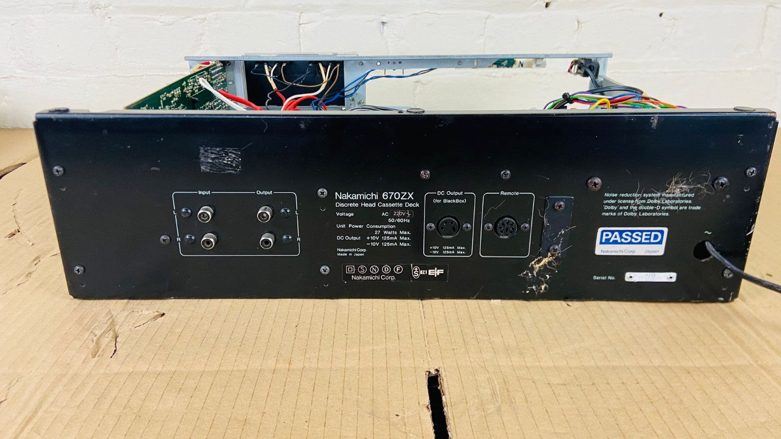 NAKAMICHI 670ZX DISCRETE HEAD CASSETTE DECK