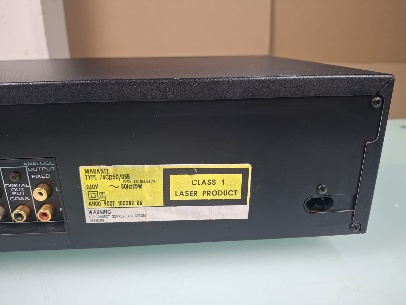 MARANTZ CD 50 CD PLAYER