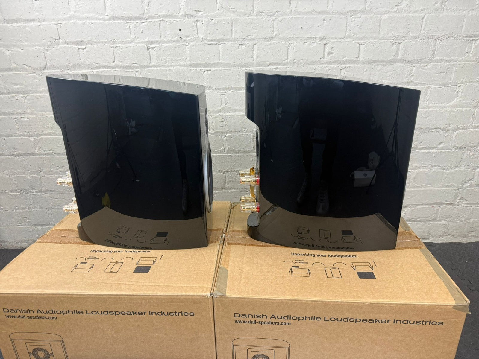 DALI EPICON 2 SPEAKERS WITH DALI STANDS