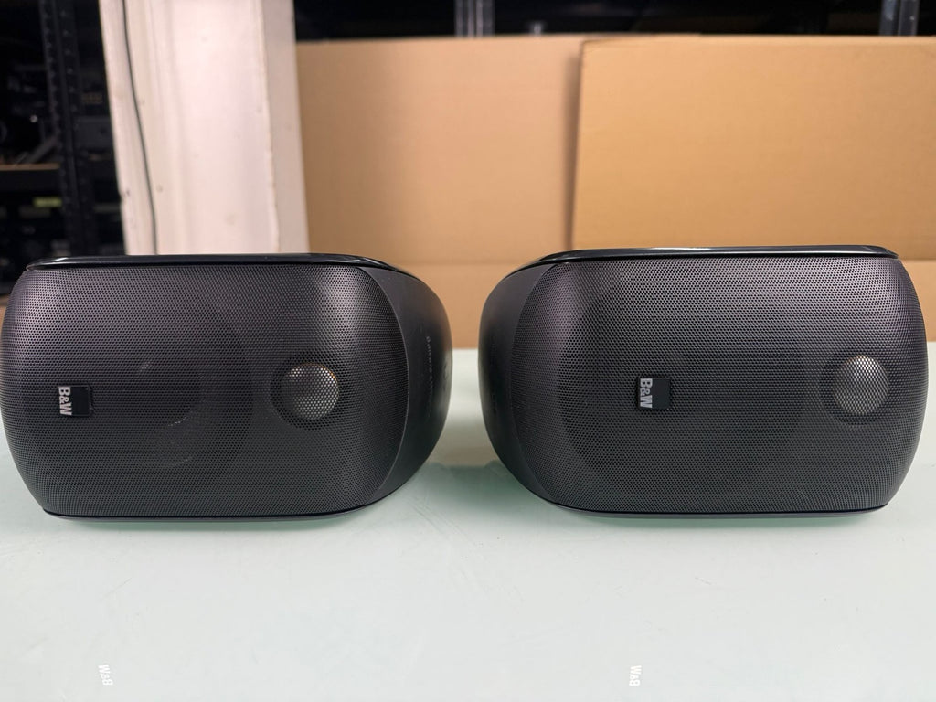 BOWERS & WILKINS B&W M 1 SPEAKERS WITH WALL BRACKETS