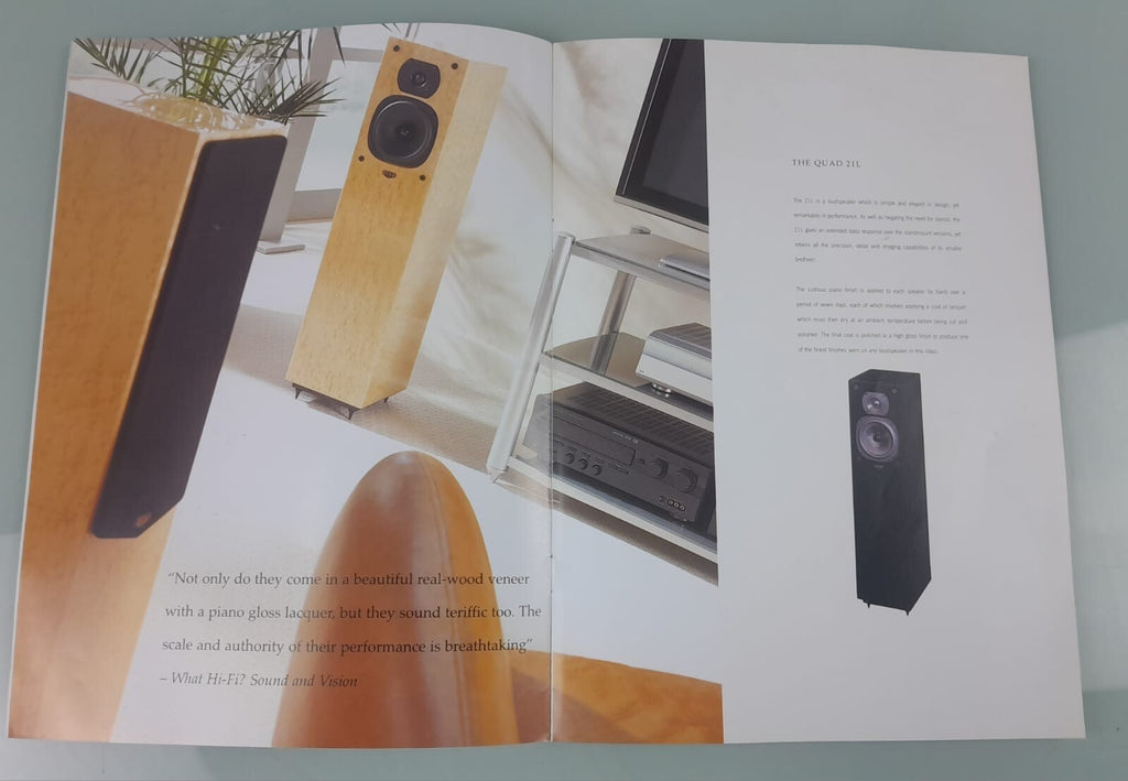 QUAD L SERIES SPEAKER BROCHURE