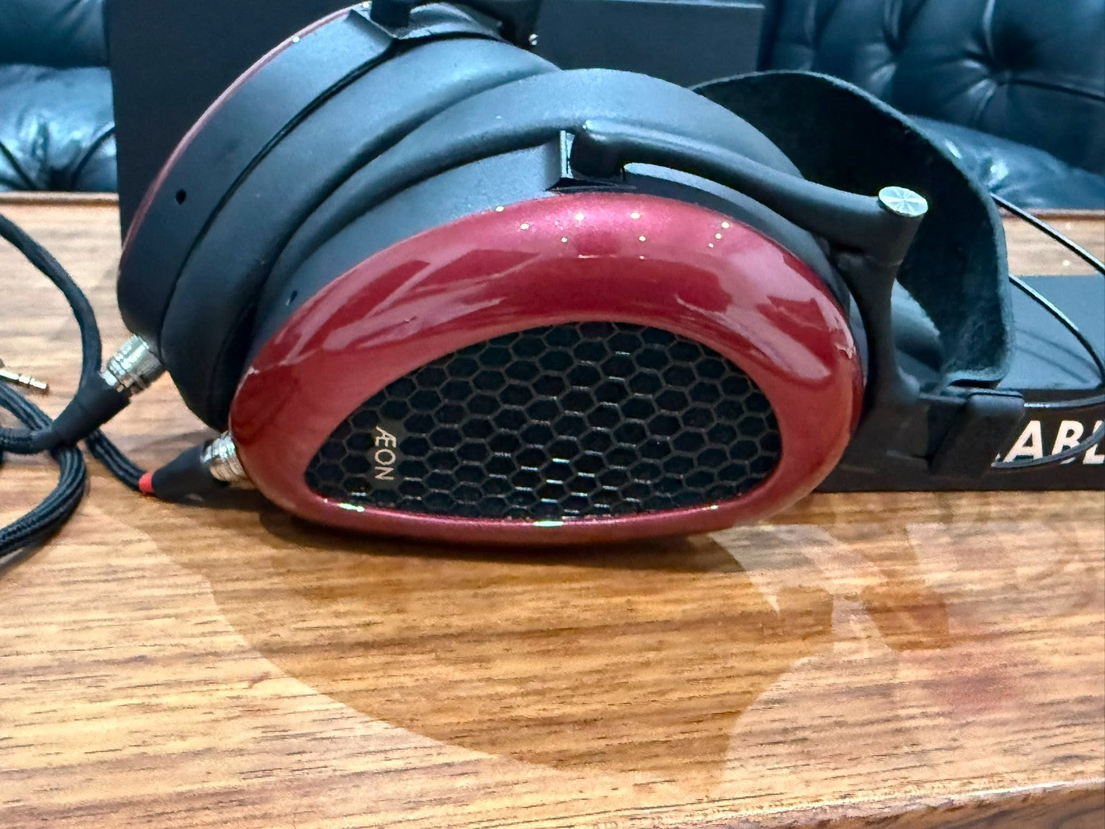 DAN CLARK AUDIO MRSPEAKERS AE ON 2 OPEN HEADPHONES