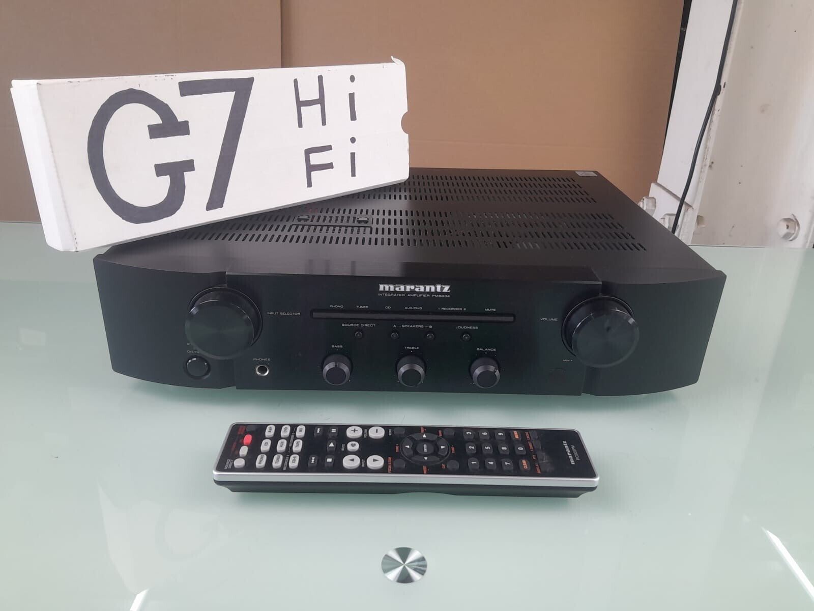 MARANTZ PM 6004 INTEGRATED AMPLIFIER WITH REMOTE