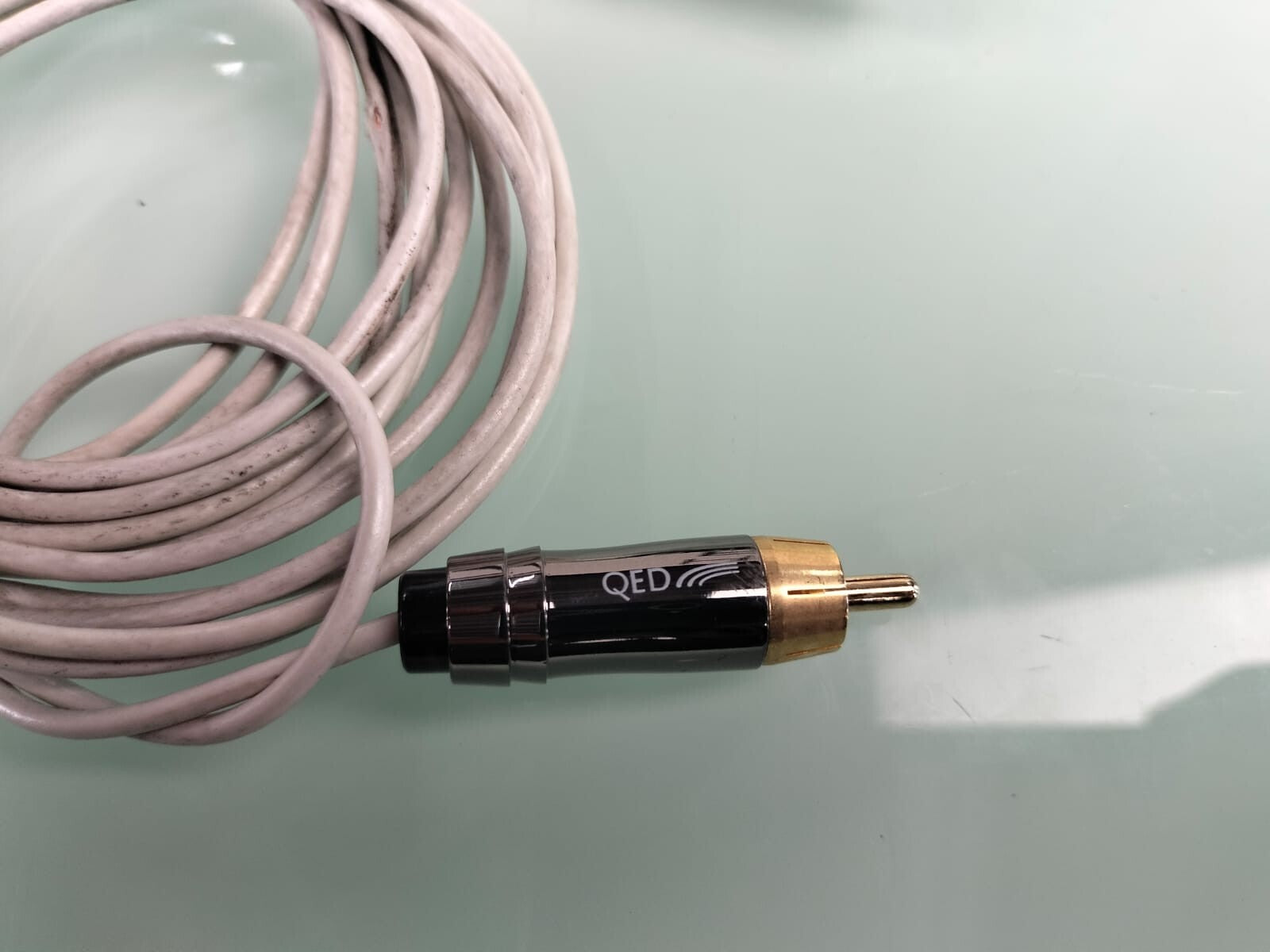 QED QONTOUR MP-SW SINGLE SUBWOOFER CABLE PHONO RCA INTERCONNECT