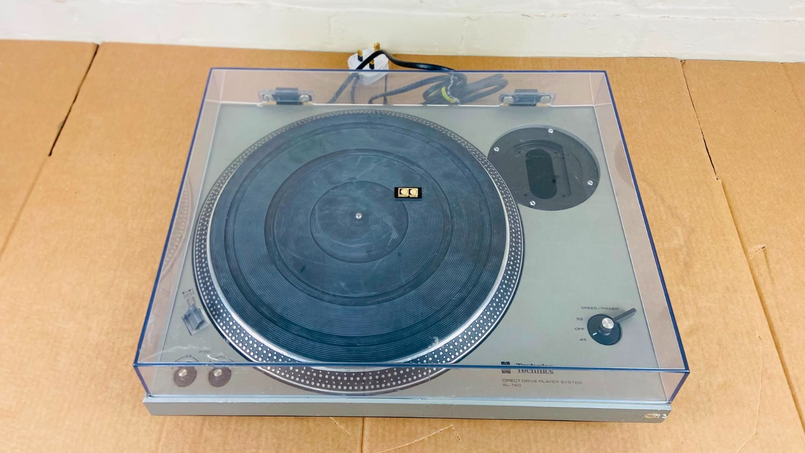 Technics SL-150 Direct Drive Turntable with SME Armboard