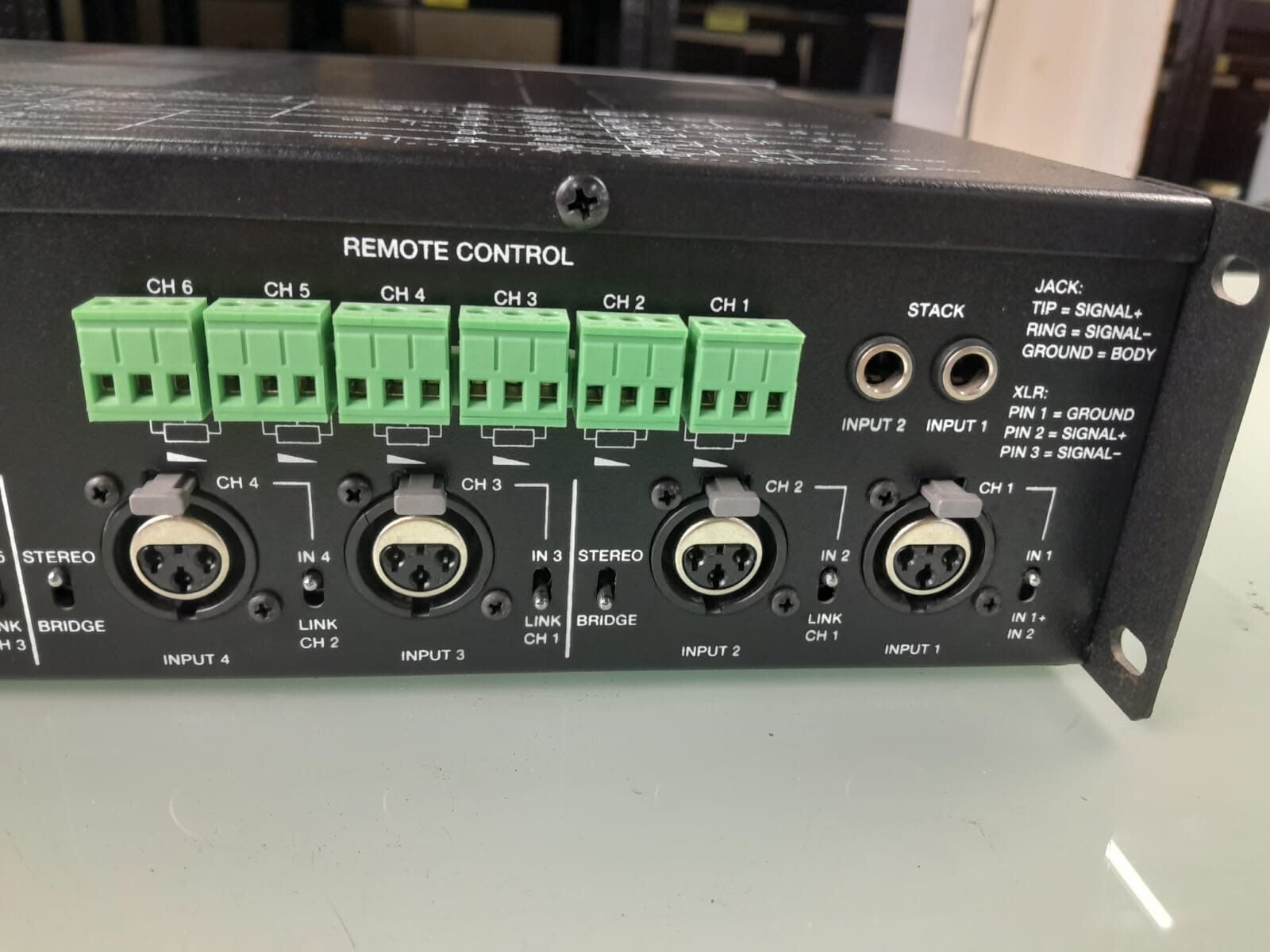 ECLER MPA6 80R MULTICHANNEL POWER AMPLIFIER