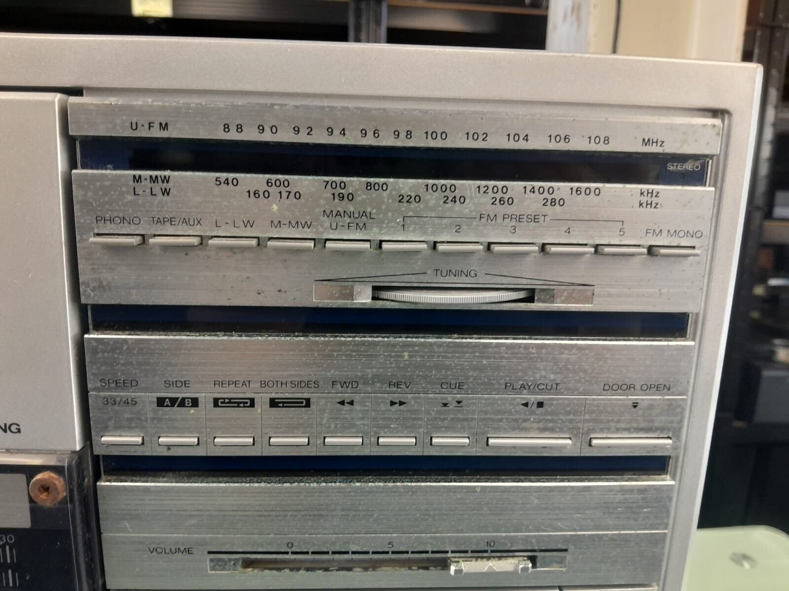 SHARP VZ 3500E STEREO SYSTEM