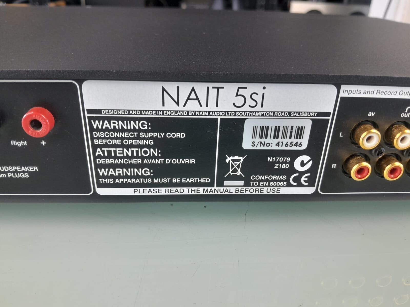 NAIM NAIT 5SI INTEGRATED AMPLIFIER WITH REMOTE